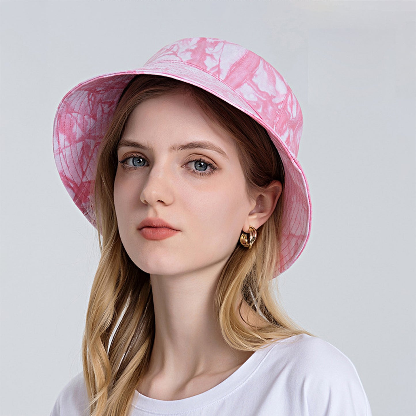 Anna-Kaci Women's Tie - Dye Bucket Hat - Stylish Summer Sun Hat