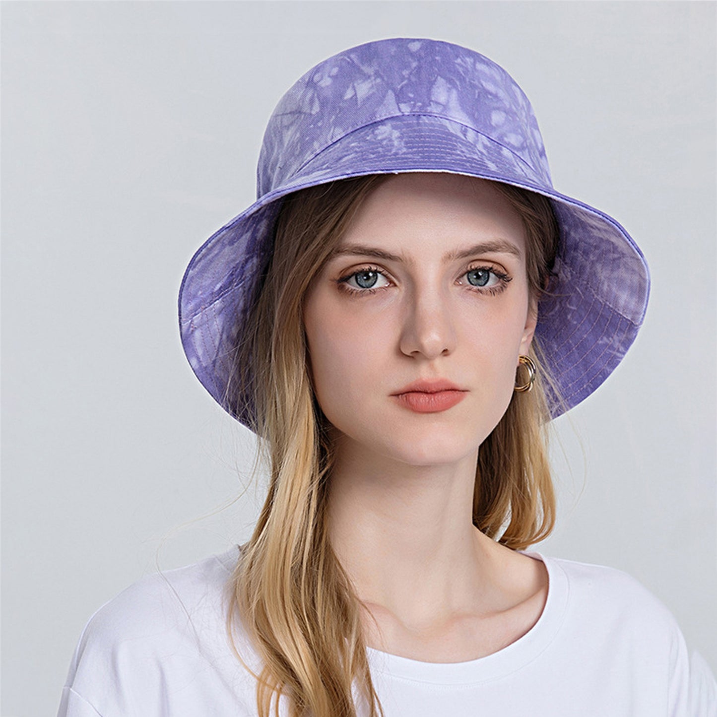 Anna-Kaci Women's Tie - Dye Bucket Hat - Stylish Summer Sun Hat