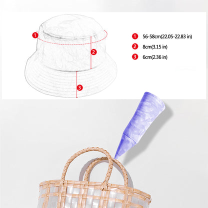 Anna-Kaci Women's Tie - Dye Bucket Hat - Stylish Summer Sun Hat