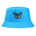 Anna-Kaci Women's Bucket Hat with Butterfly Embroidery