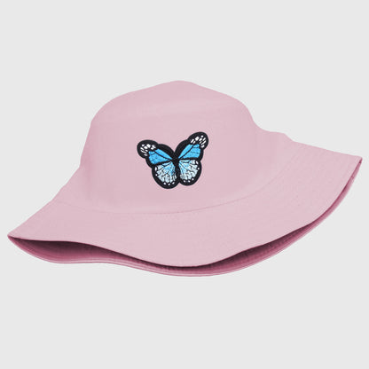 Anna-Kaci Women's Bucket Hat with Butterfly Embroidery
