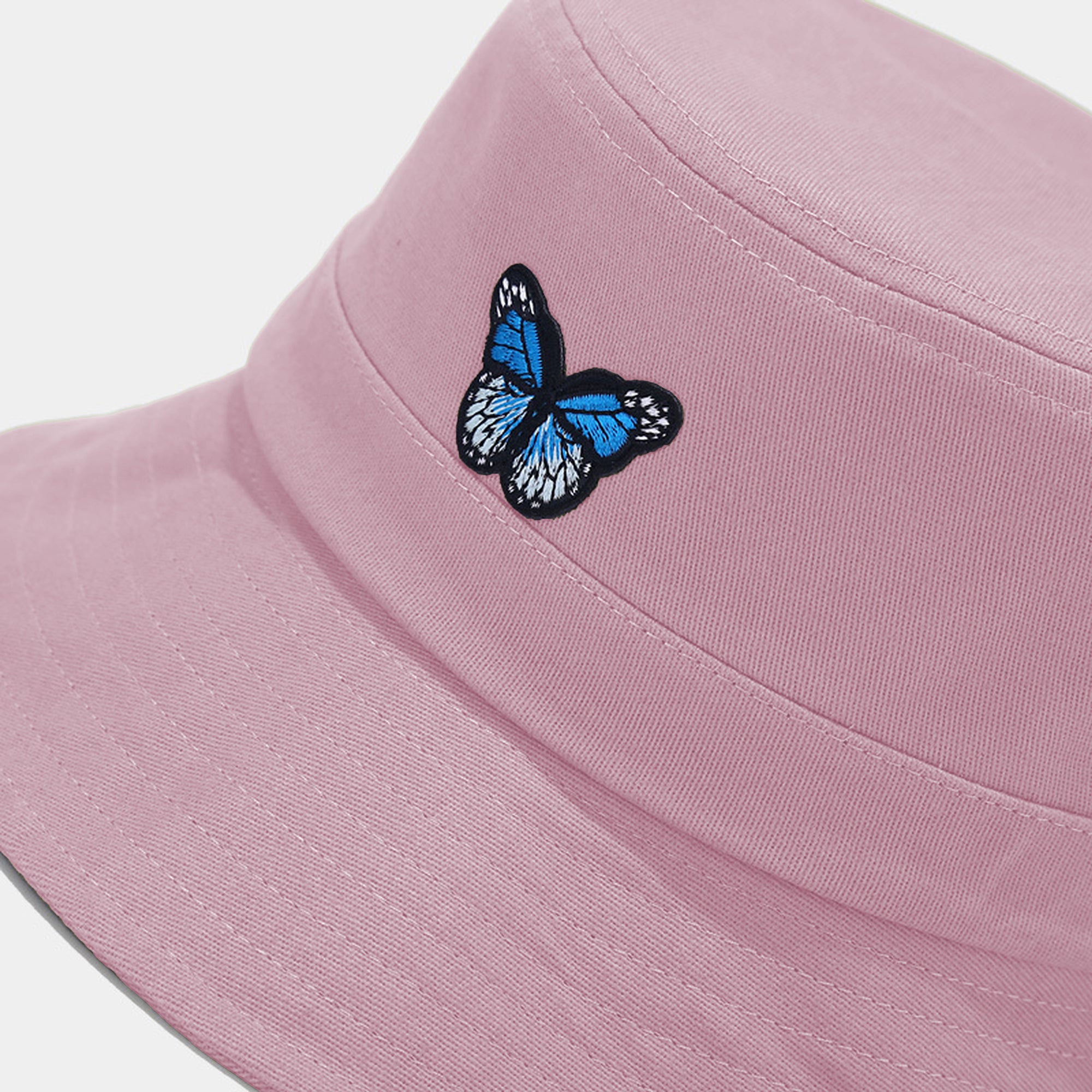 Anna-Kaci Women's Bucket Hat with Butterfly Embroidery