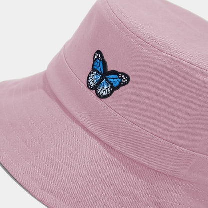 Anna-Kaci Women's Bucket Hat with Butterfly Embroidery