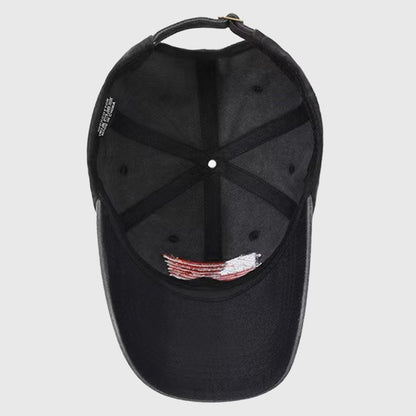 Anna-Kaci Men's and Women's Baseball Cap with USA Flag Embroidery