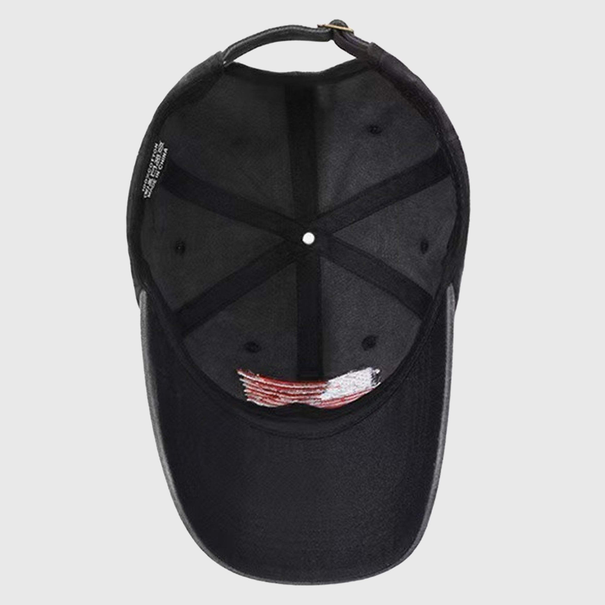 Anna-Kaci Unisex Vintage Baseball Cap with USA Flag Patch