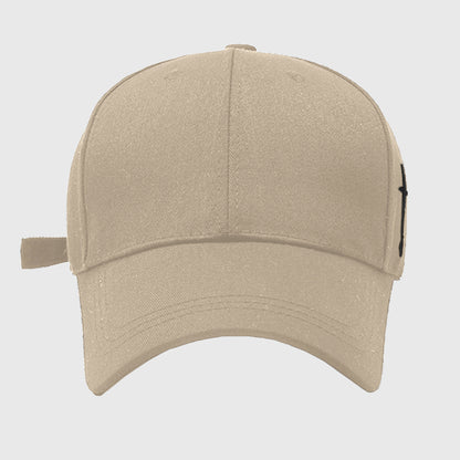 Anna-Kaci Unisex Baseball Cap with Cross Embroidery