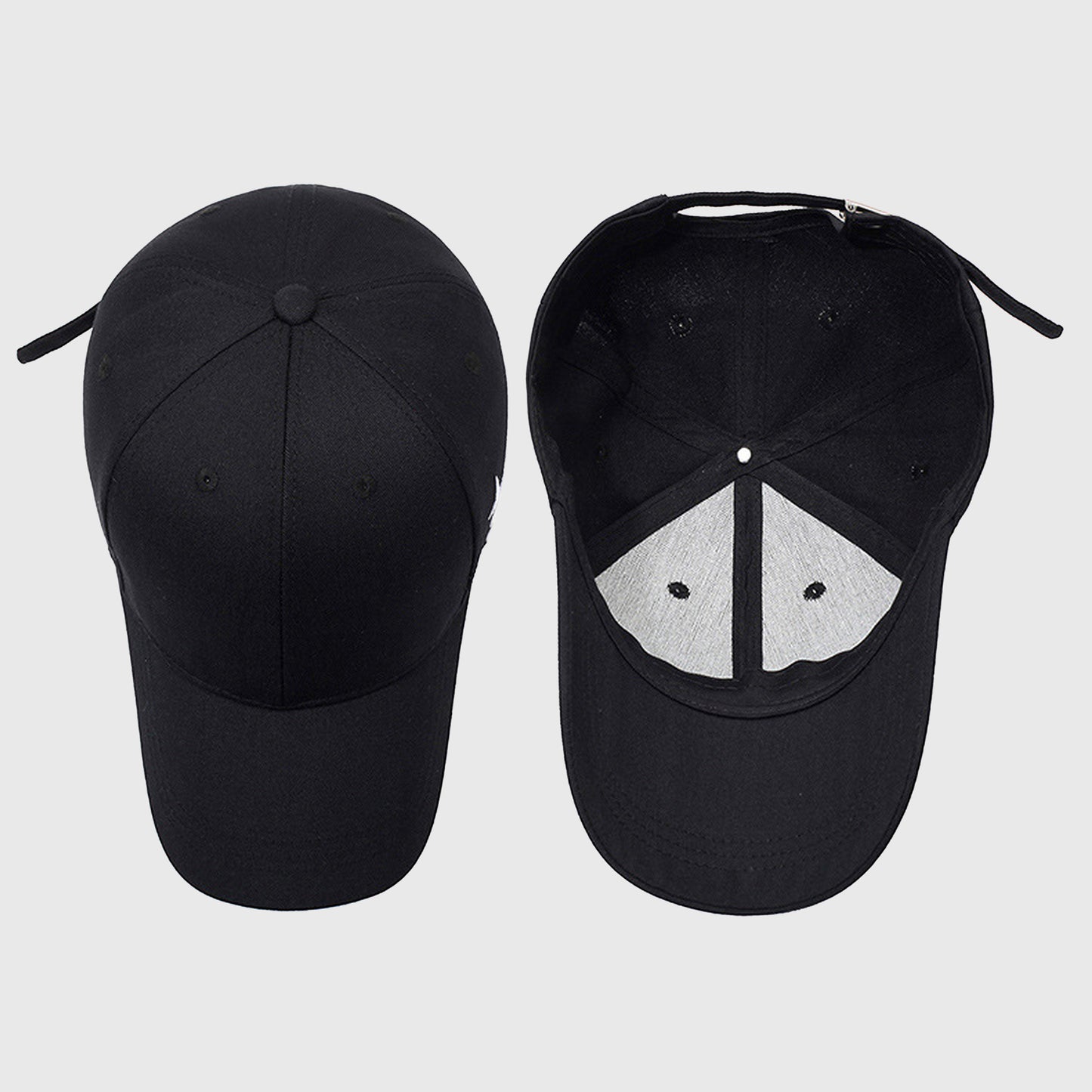 Anna-Kaci Unisex Baseball Cap with Cross Embroidery