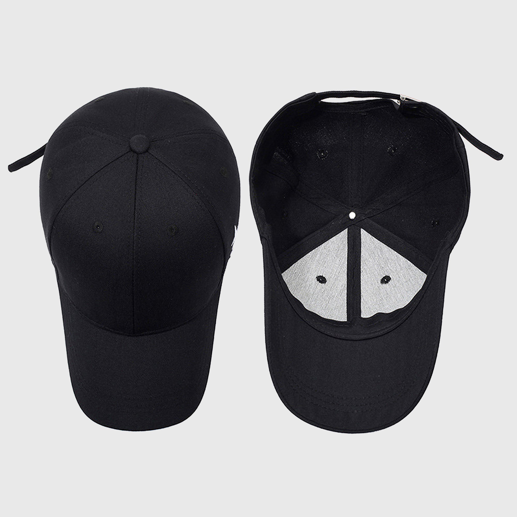 Anna-Kaci Unisex Baseball Cap with Cross Embroidery