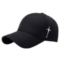Anna-Kaci Unisex Baseball Cap with Cross Embroidery