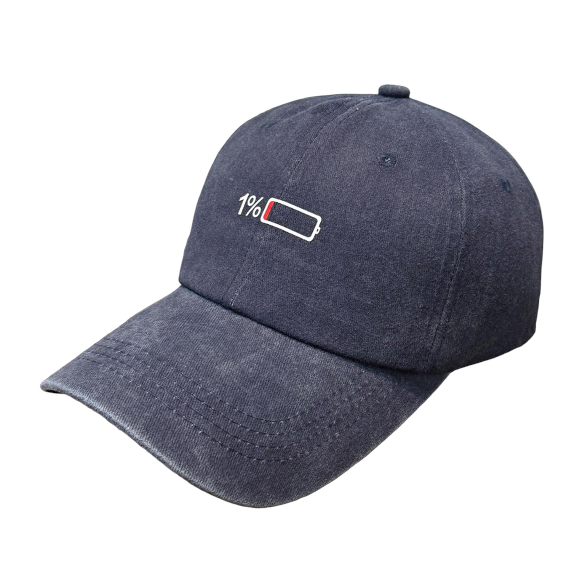 Anna-Kaci Unisex Baseball Cap with Battery Embroidery