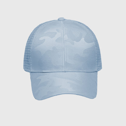Anna-Kaci Women's Camo Trucker Hat with Mesh Back