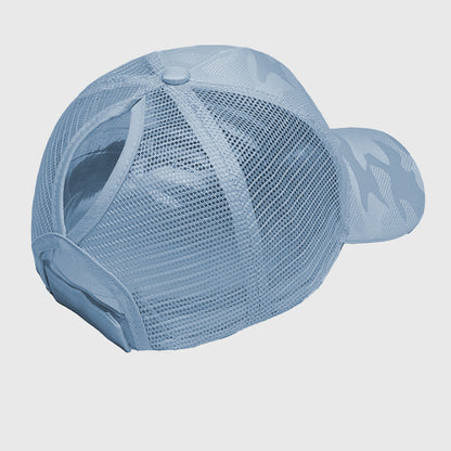 Anna-Kaci Women's Camo Trucker Hat with Mesh Back