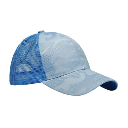 Anna-Kaci Women's Camo Trucker Hat with Mesh Back