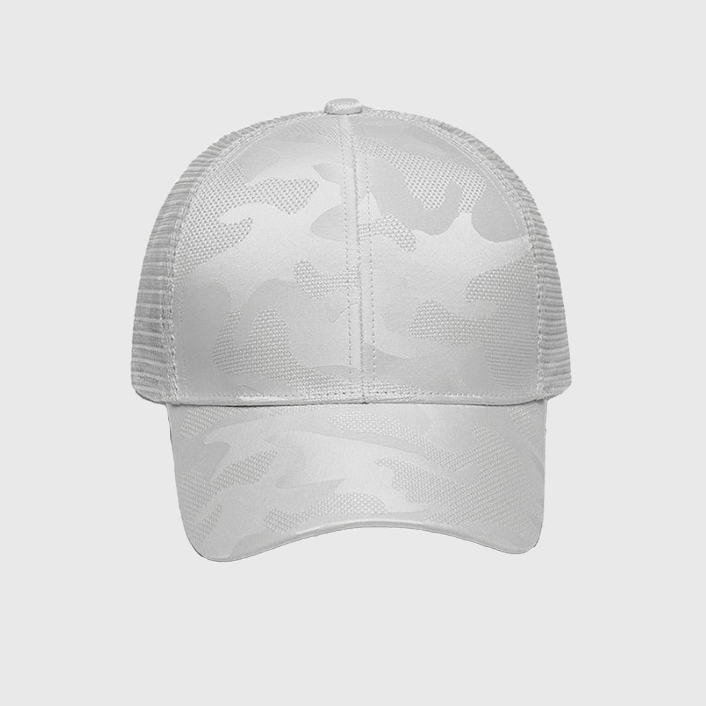 Anna-Kaci Women's Camo Trucker Hat with Mesh Back