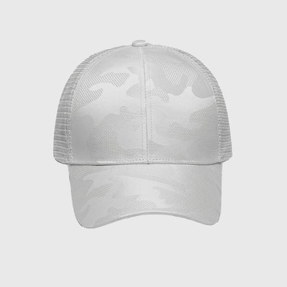 Anna-Kaci Women's Camo Trucker Hat with Mesh Back