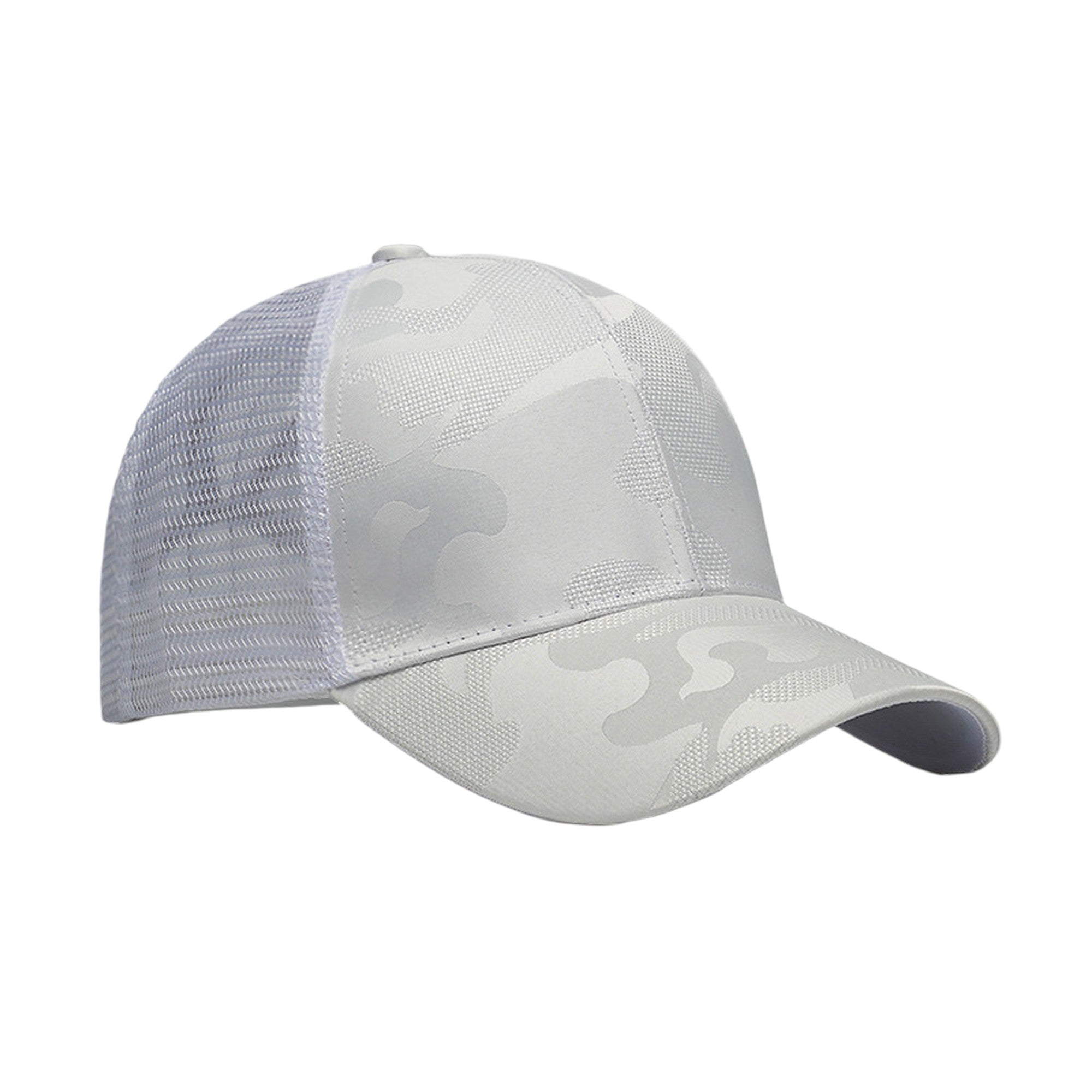 Anna-Kaci Women's Camo Trucker Hat with Mesh Back