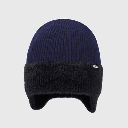 Anna-Kaci Unisex Knit Beanie with Ear Flaps
