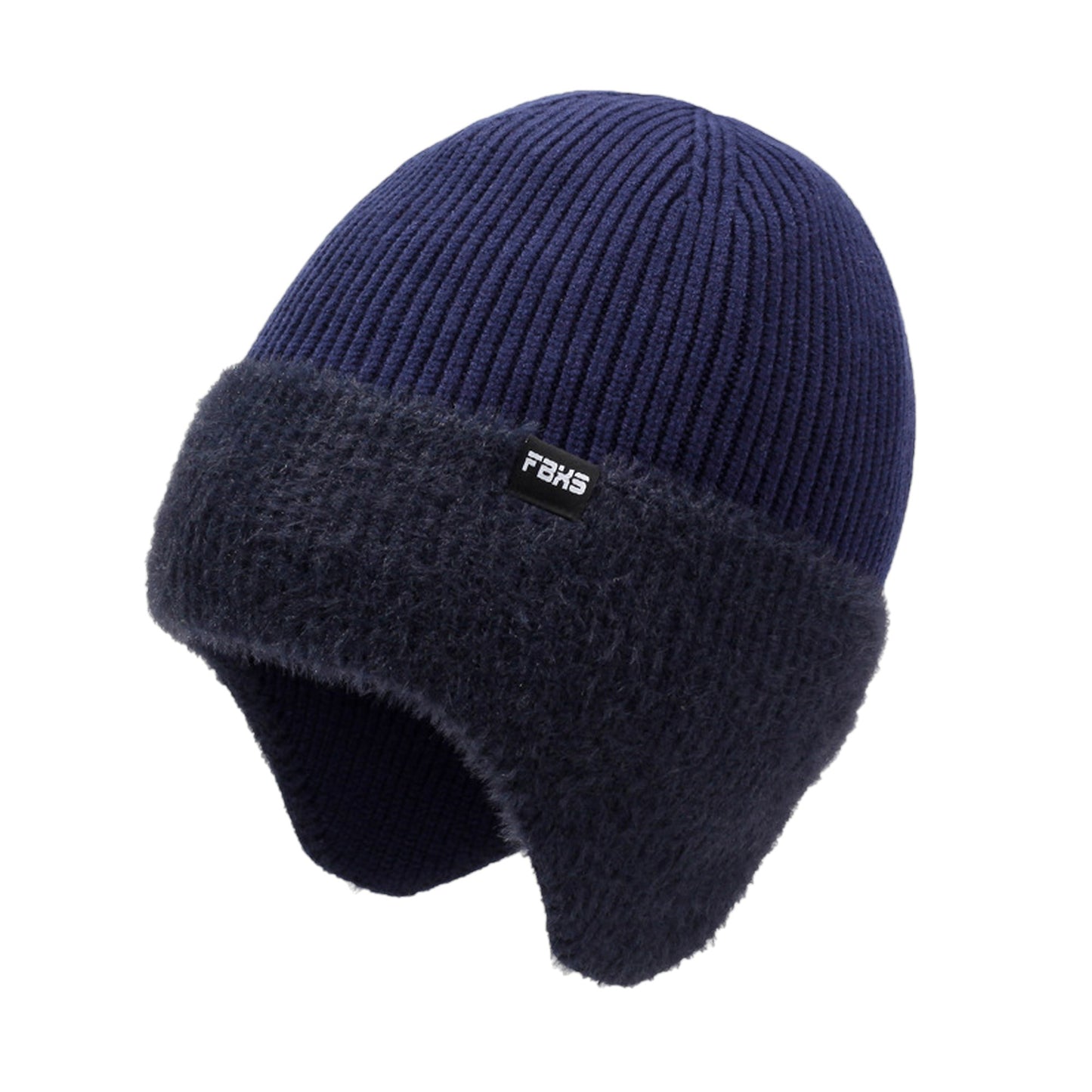 Anna-Kaci Unisex Knit Beanie with Ear Flaps