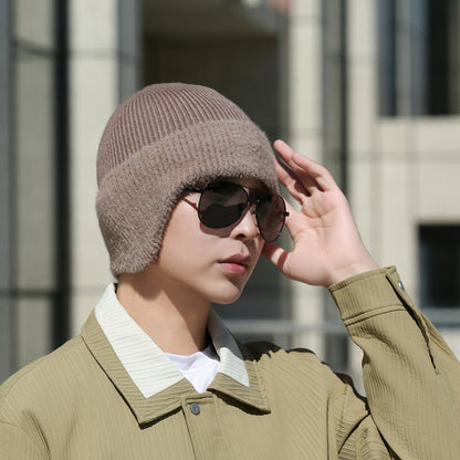 Anna-Kaci Unisex Knit Beanie with Ear Flaps