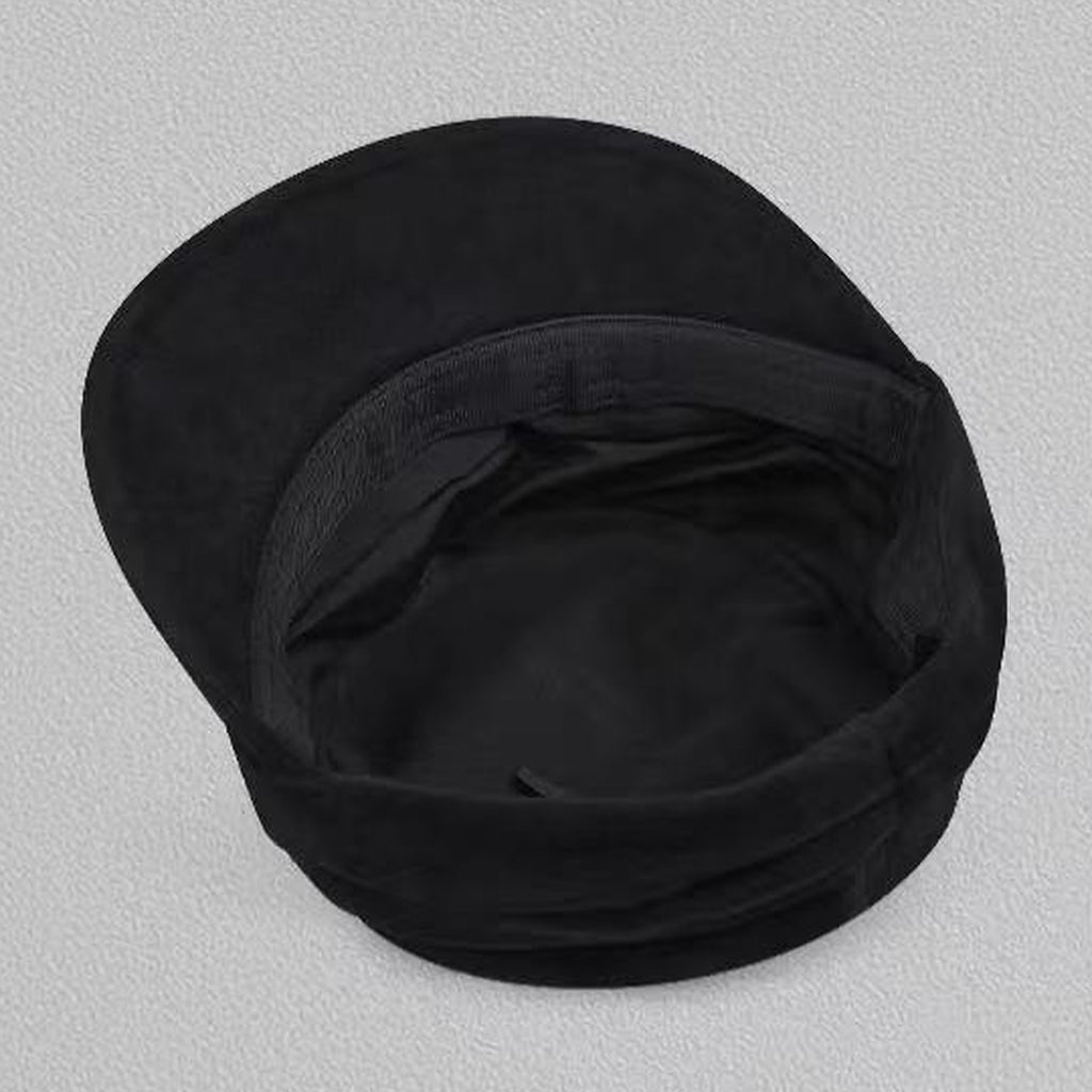 Anna-Kaci Women's Fleece Military - Style Cap with Heart Accent