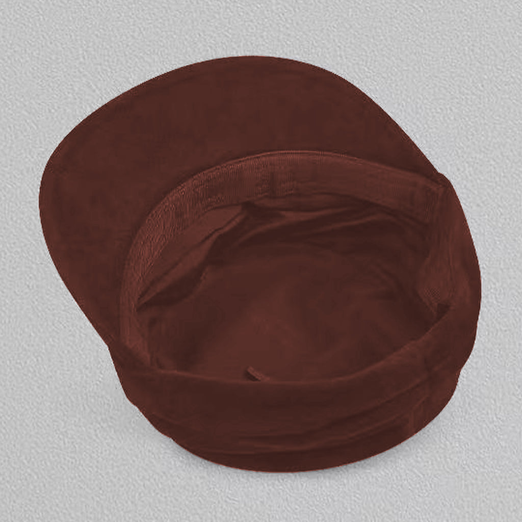Anna-Kaci Women's Fleece Military - Style Cap with Heart Accent