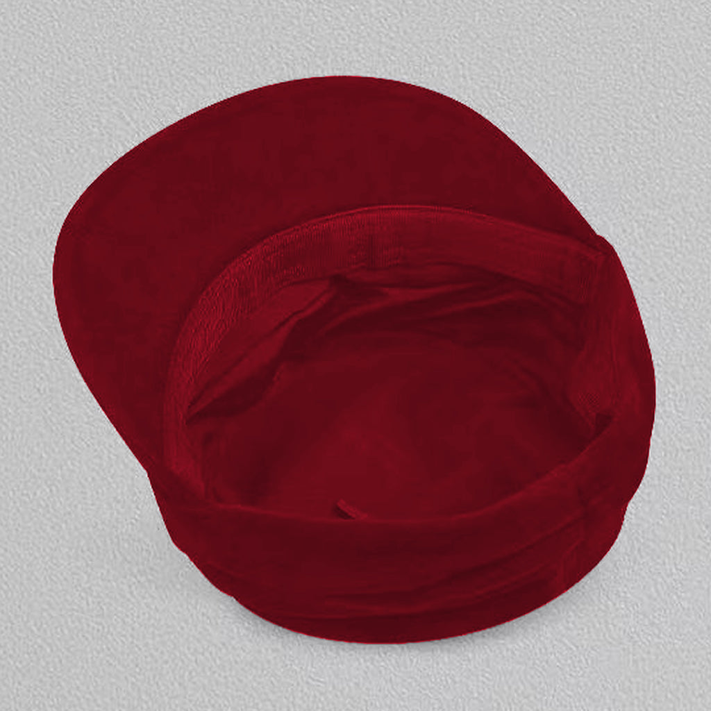 Anna-Kaci Women's Fleece Military - Style Cap with Heart Accent
