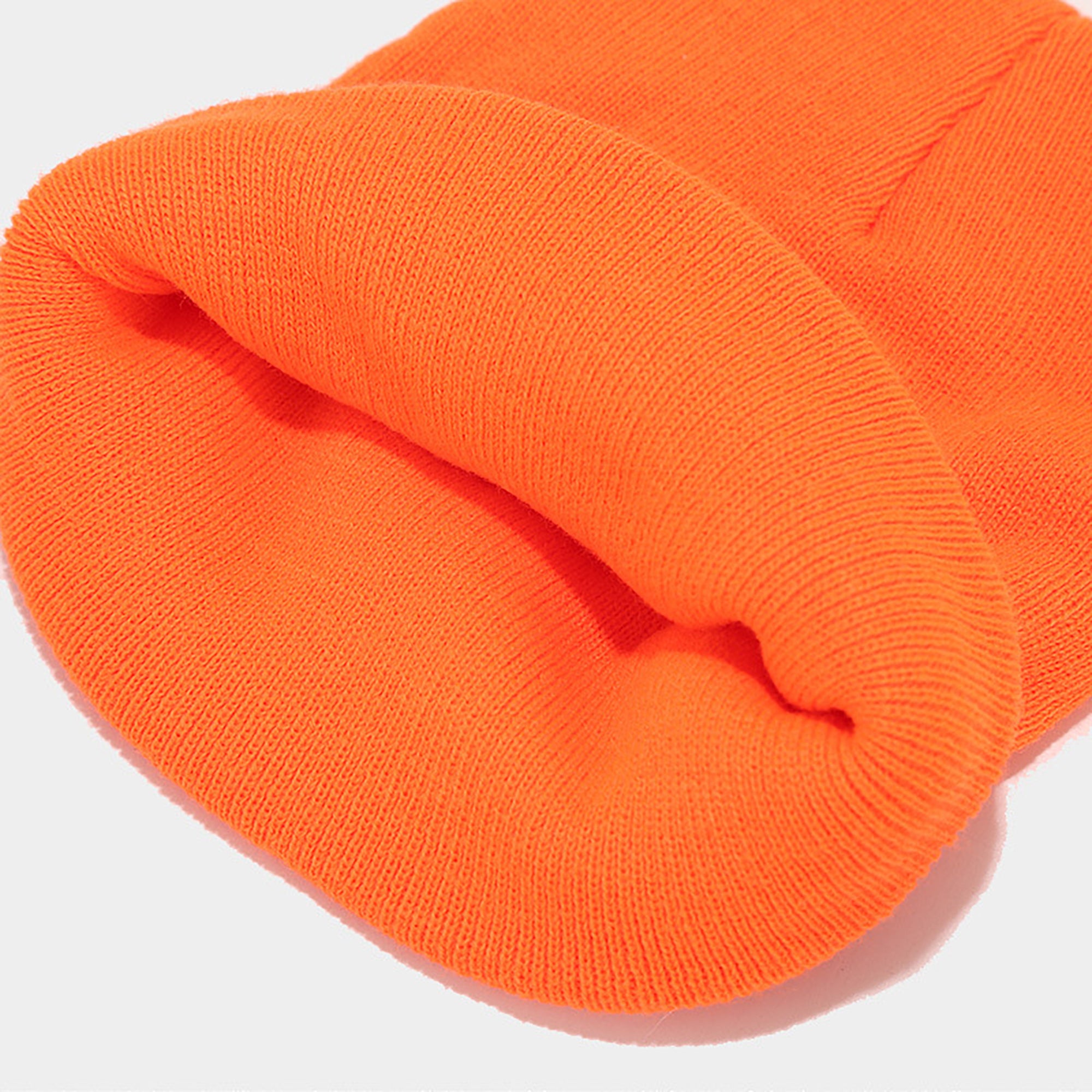 Anna-Kaci Women's Knit Beanie Hat with Pumpkin Face Embroidery Halloween Themed Design