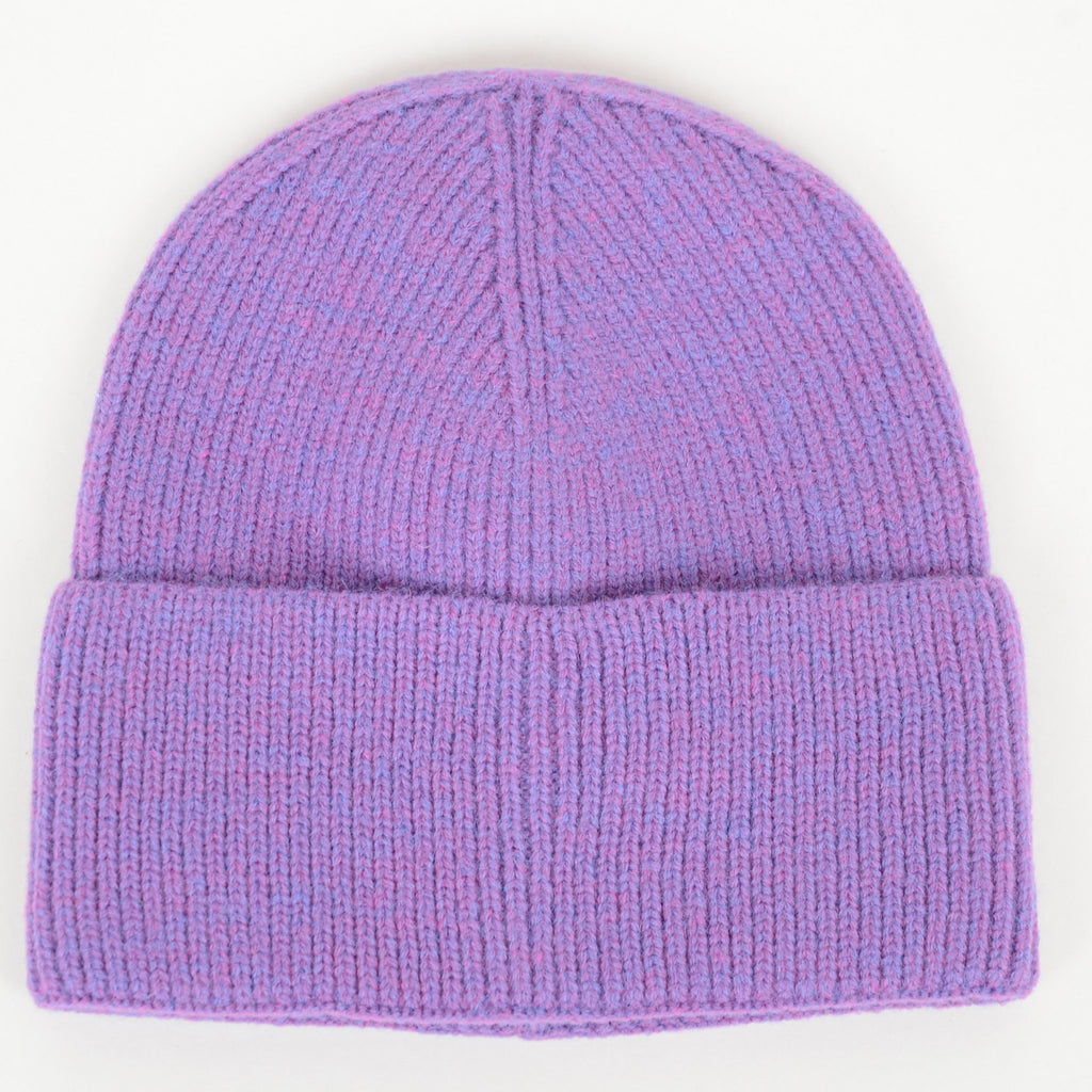Anna-Kaci Women's Rib Knit Beanie Hat with Folded Cuff and Stretchy Fit