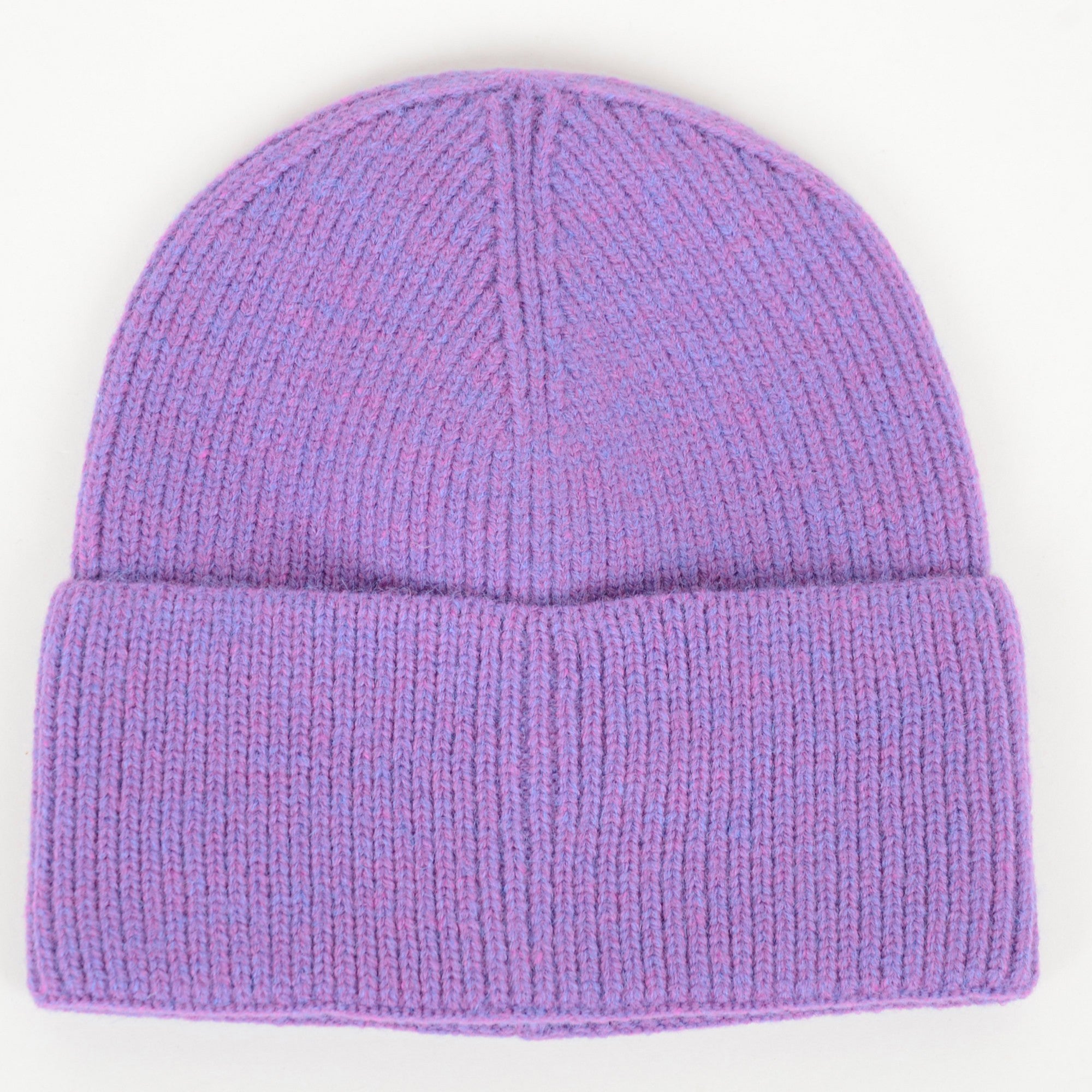 Anna-Kaci Women's Rib Knit Beanie Hat with Folded Cuff and Stretchy Fit