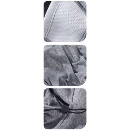 Anna-Kaci Unisex Lightweight Hooded Neck Gaiter with Adjustable Drawstring and Breathable Mesh Face Panel