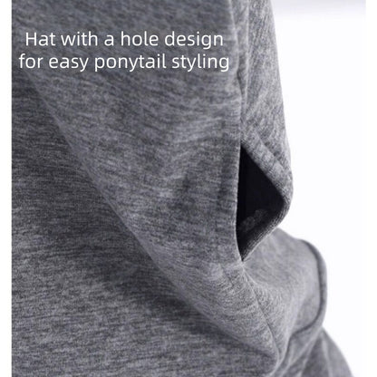 Anna-Kaci Unisex Lightweight Hooded Neck Gaiter with Adjustable Drawstring and Breathable Mesh Face Panel