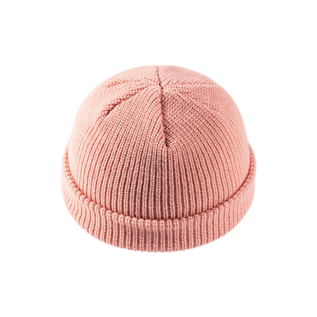 Anna-Kaci Unisex Warm Knit Beanie Soft Stretchy Cuffed Winter Hat Lightweight Solid Color Design