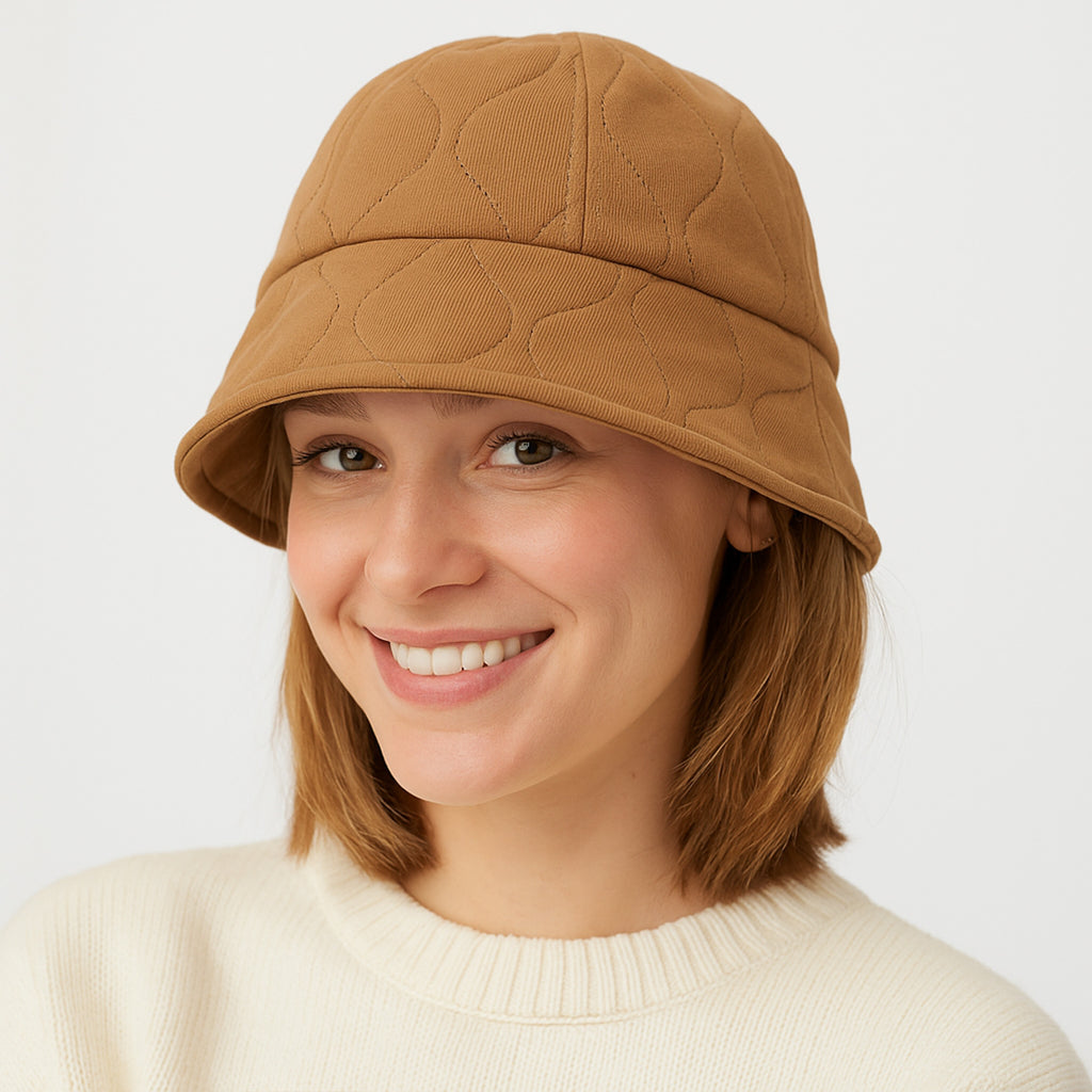 Anna-Kaci Women's Warm Bucket Hat Soft Padded Winter Cap with Cozy Lining and Classic Design