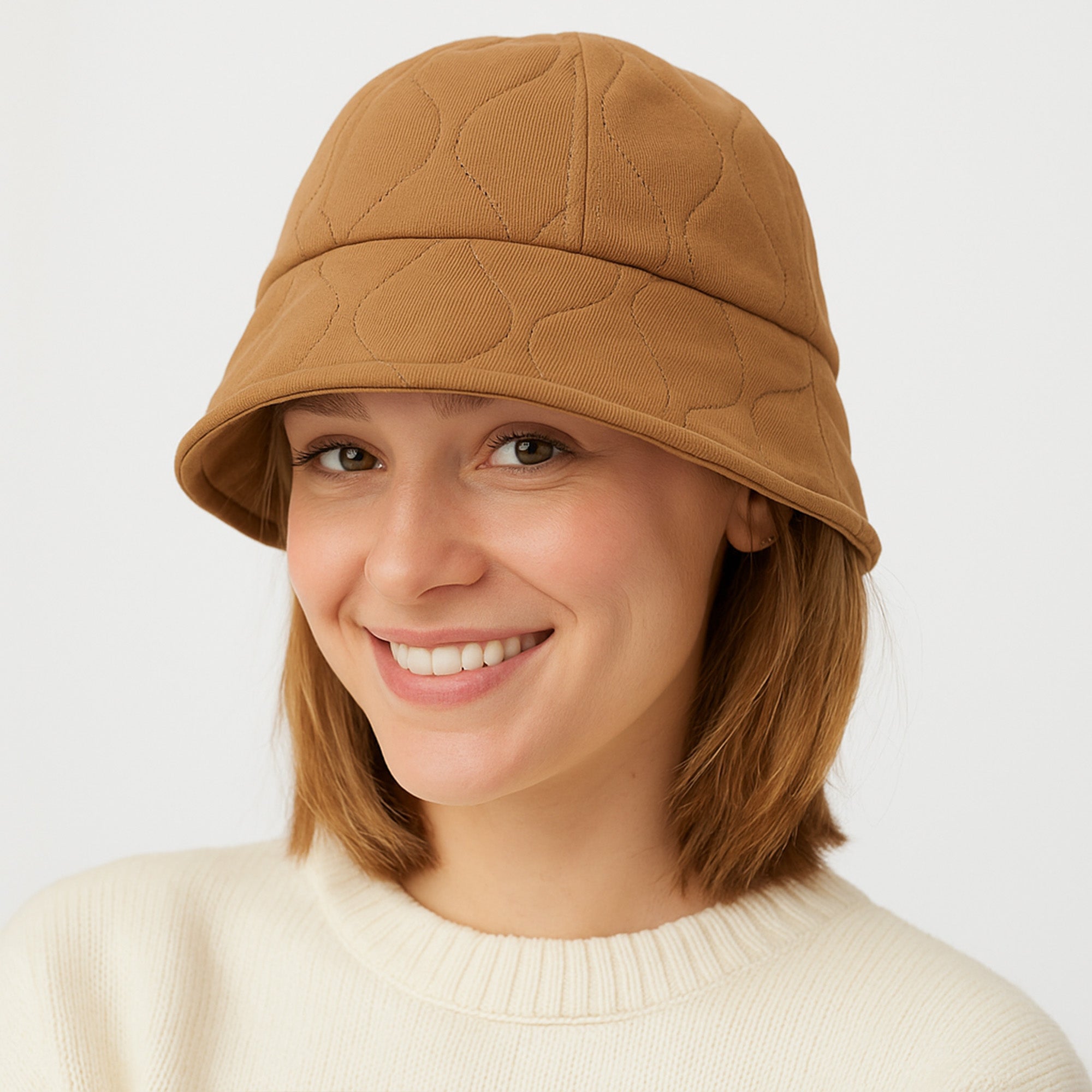 Anna-Kaci Women's Warm Bucket Hat Soft Padded Winter Cap with Cozy Lining and Classic Design
