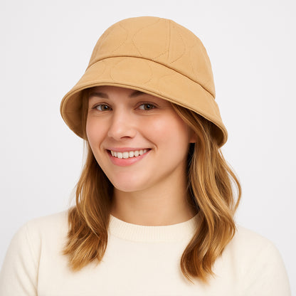 Anna-Kaci Women's Warm Bucket Hat Soft Padded Winter Cap with Cozy Lining and Classic Design