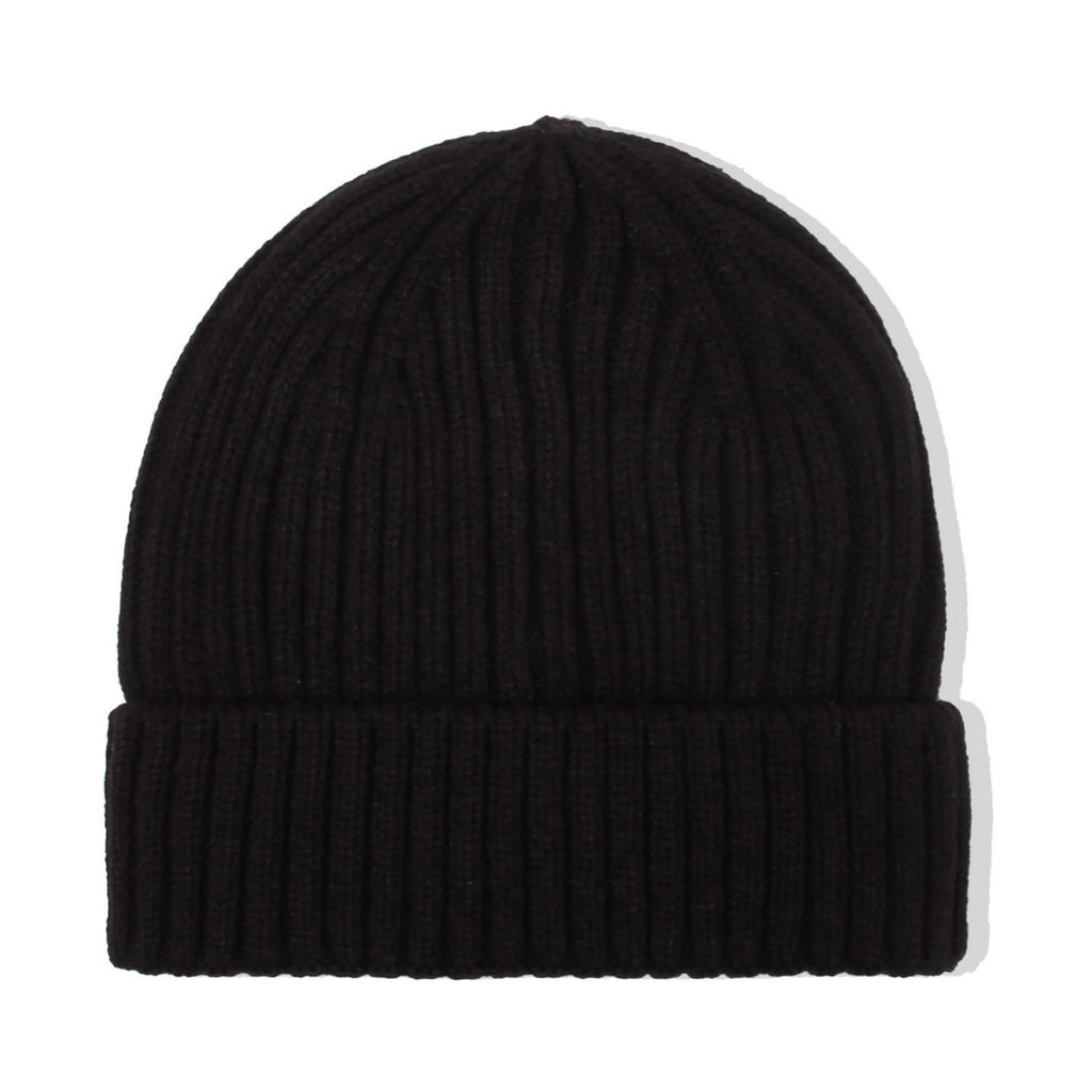 Anna-Kaci Women's Ribbed Knit Beanie Hat with Satin Lining and Folded Cuff