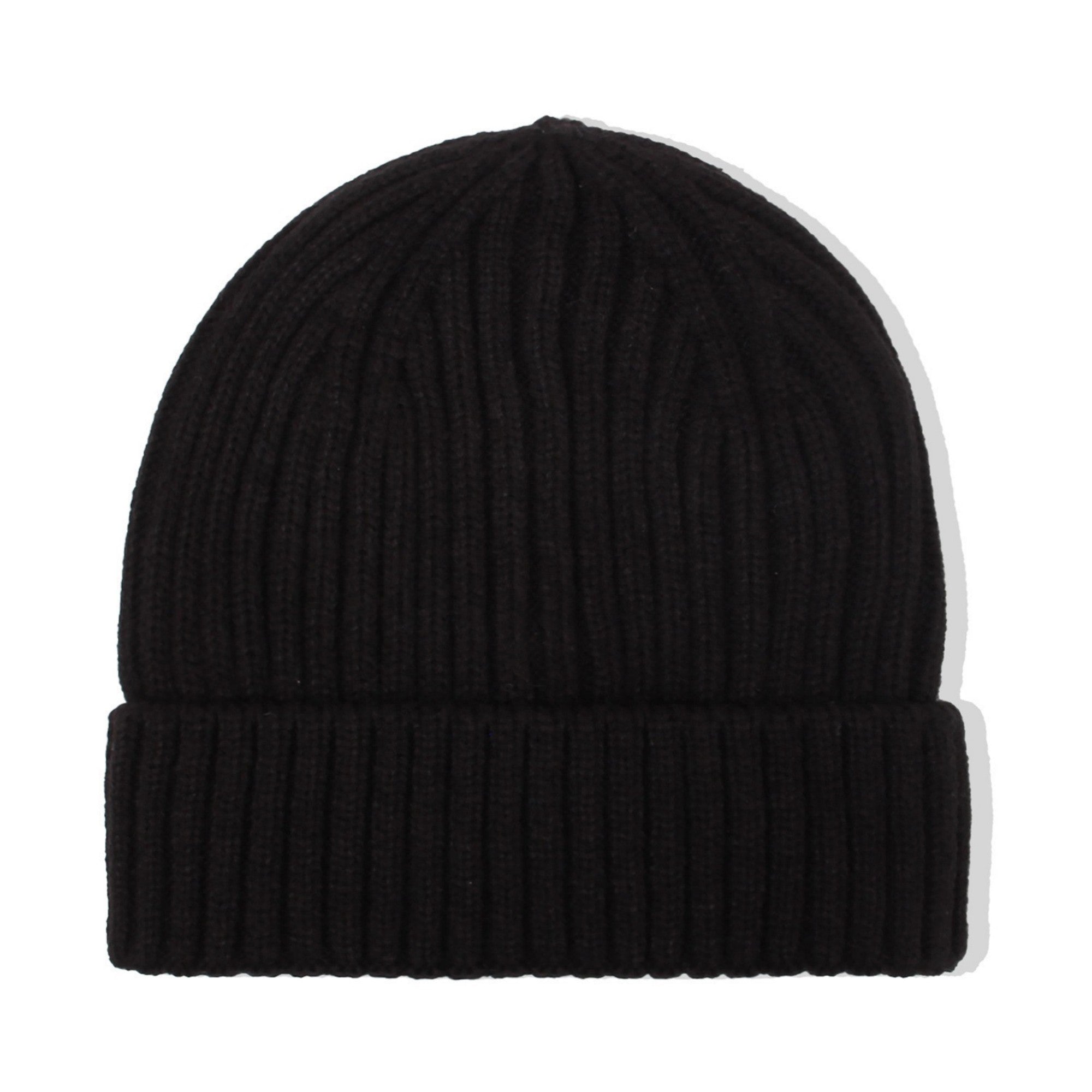 Anna-Kaci Women's Ribbed Knit Beanie Hat with Satin Lining and Folded Cuff