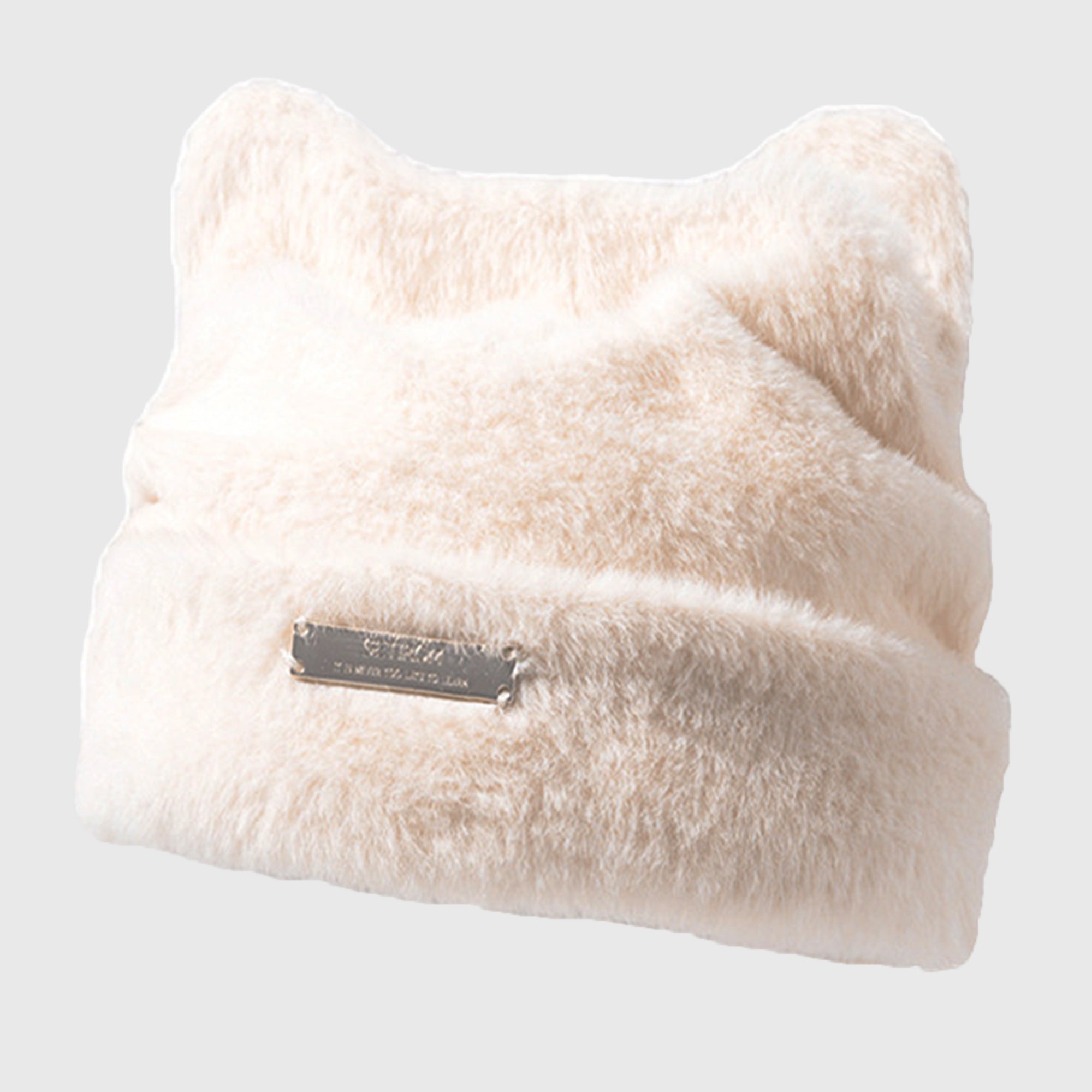 Anna-Kaci Women's Fuzzy Cat Ear Beanie - Soft Plush Winter Hat