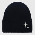 Anna-Kaci Women's Coral Knitted Beanie with Star Embroidery - Stylish & Warm Winter Hat