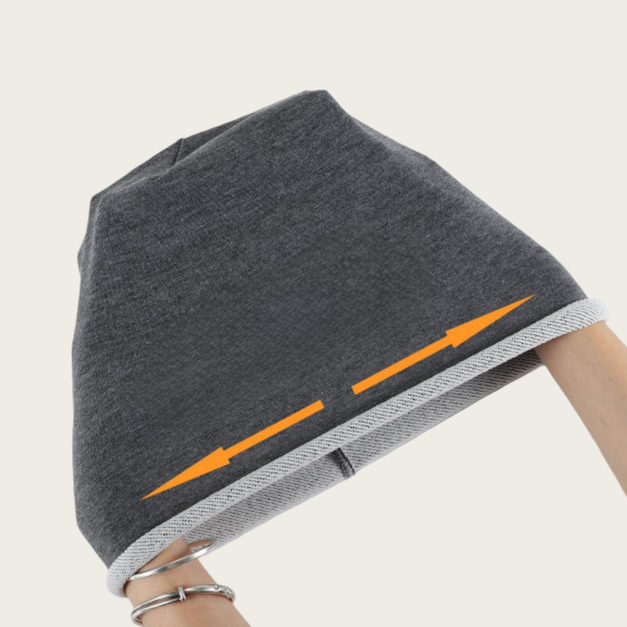 Anna-Kaci Women's Casual Slouch Beanie with Contrast Trim Edge