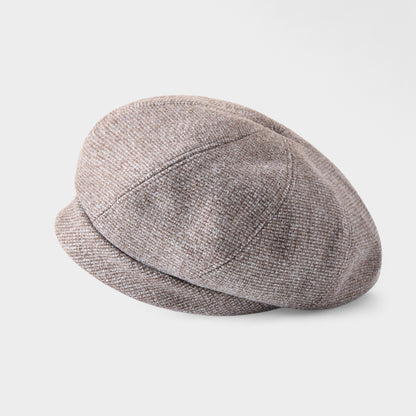 Anna-Kaci Women's Classic Houndstooth Wool Blend Newsboy Cap