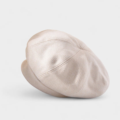 Anna-Kaci Women's Classic Houndstooth Wool Blend Newsboy Cap