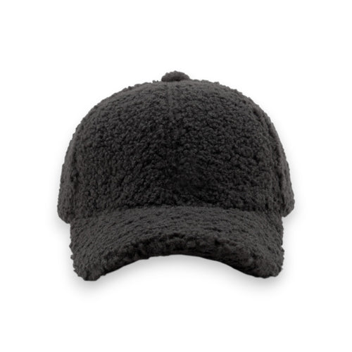 Anna-Kaci Cozy Plush Textured Baseball Cap with Soft Fleece Feel