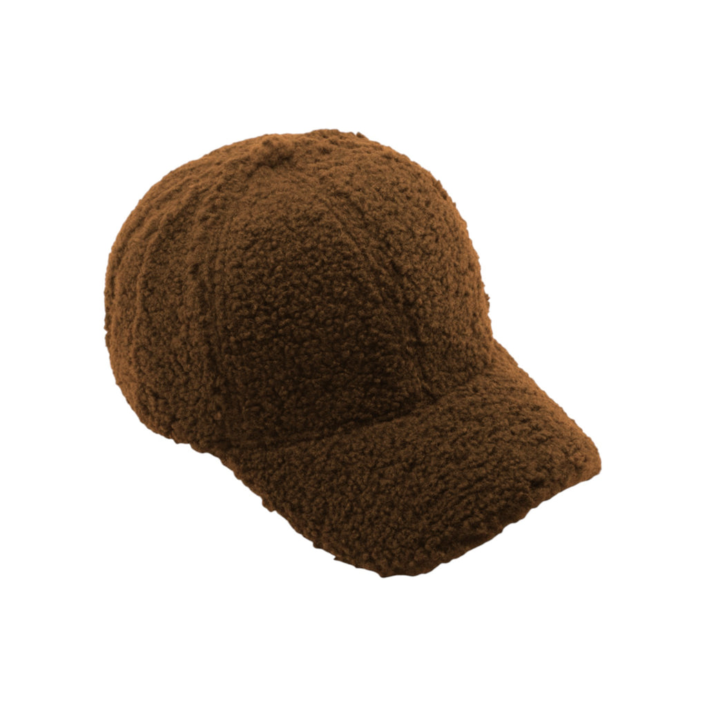 Anna-Kaci Cozy Plush Textured Baseball Cap with Soft Fleece Feel