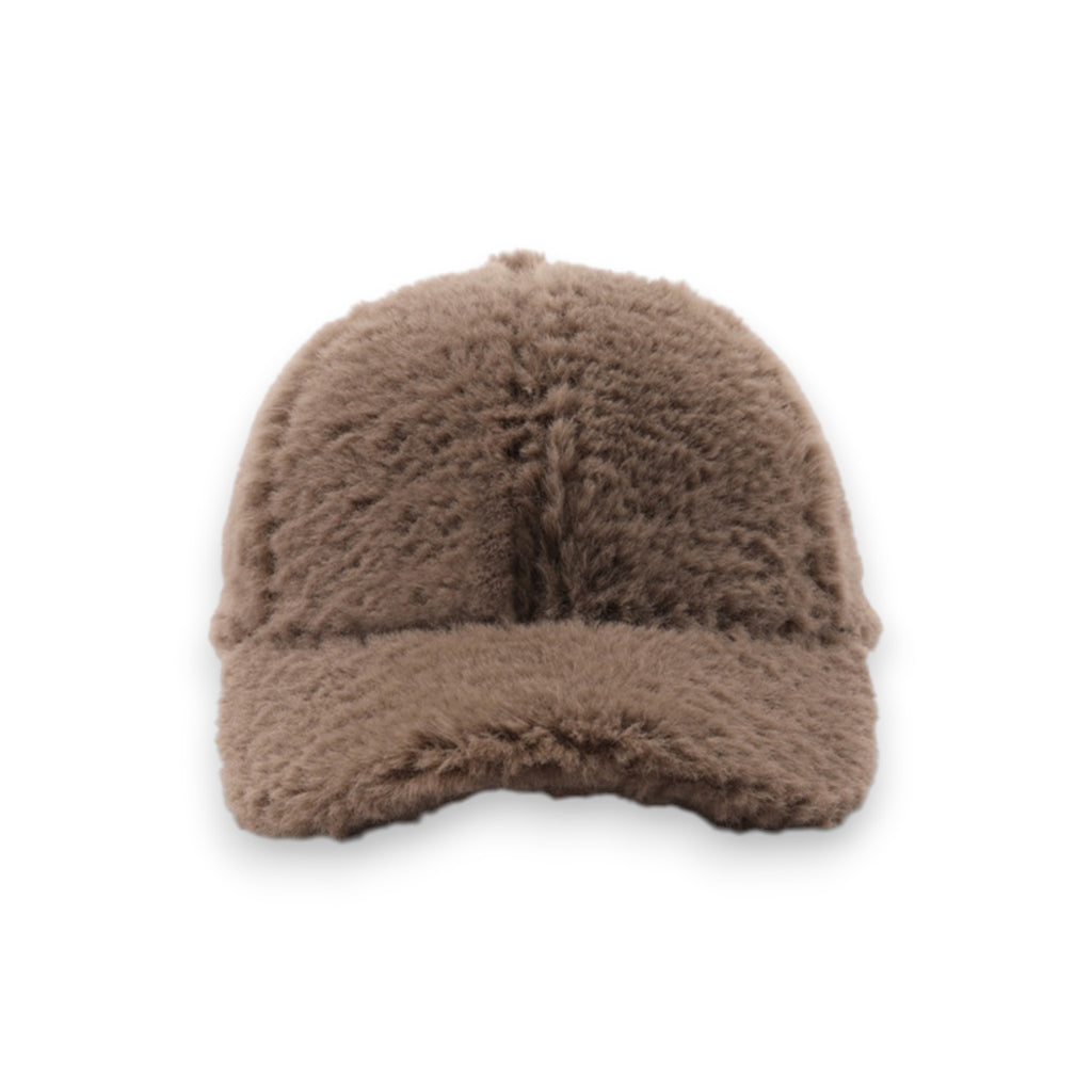 Anna-Kaci Plush Baseball Cap with Soft Textured Material and Comfortable Structured Fit