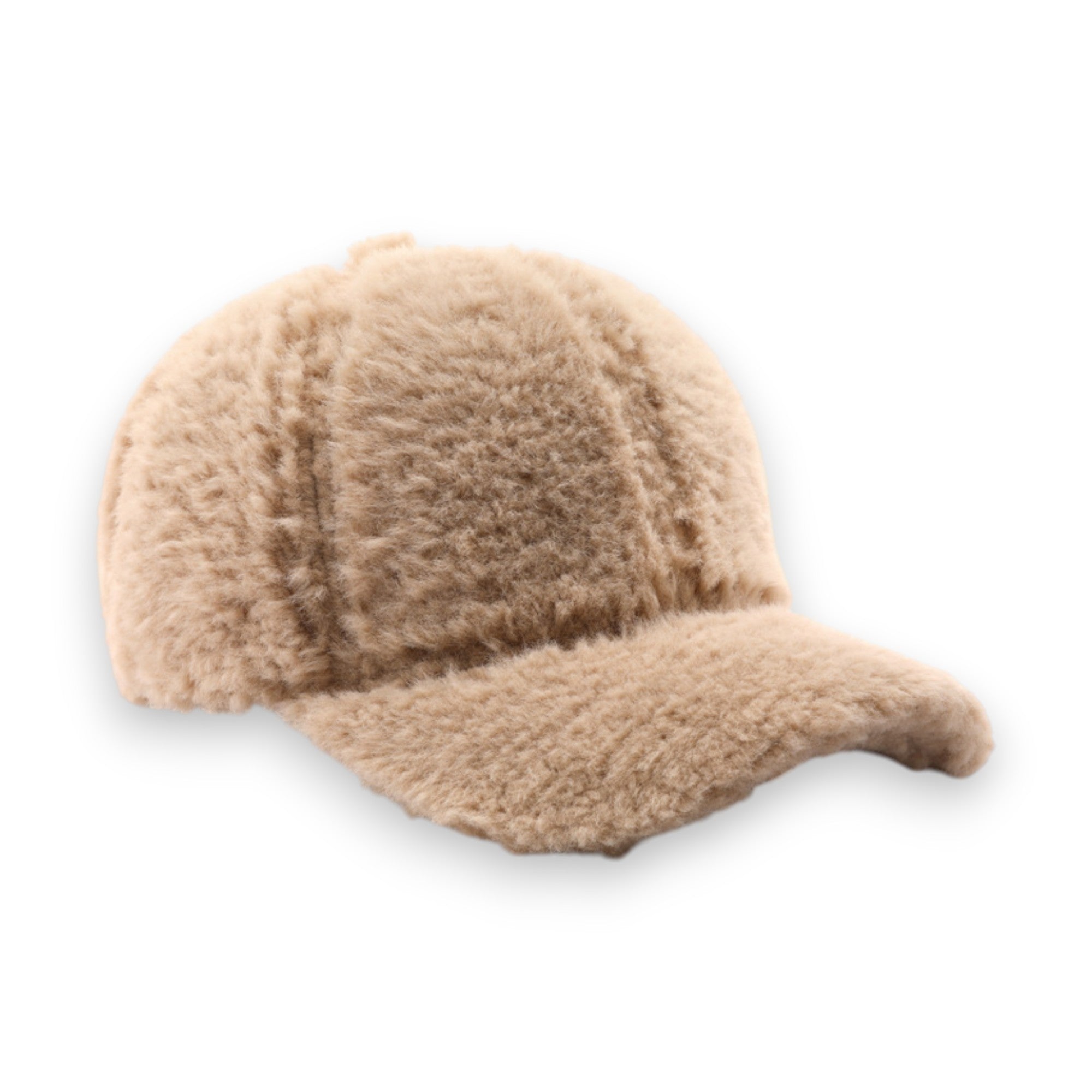 Anna-Kaci Plush Baseball Cap with Soft Textured Material and Comfortable Structured Fit