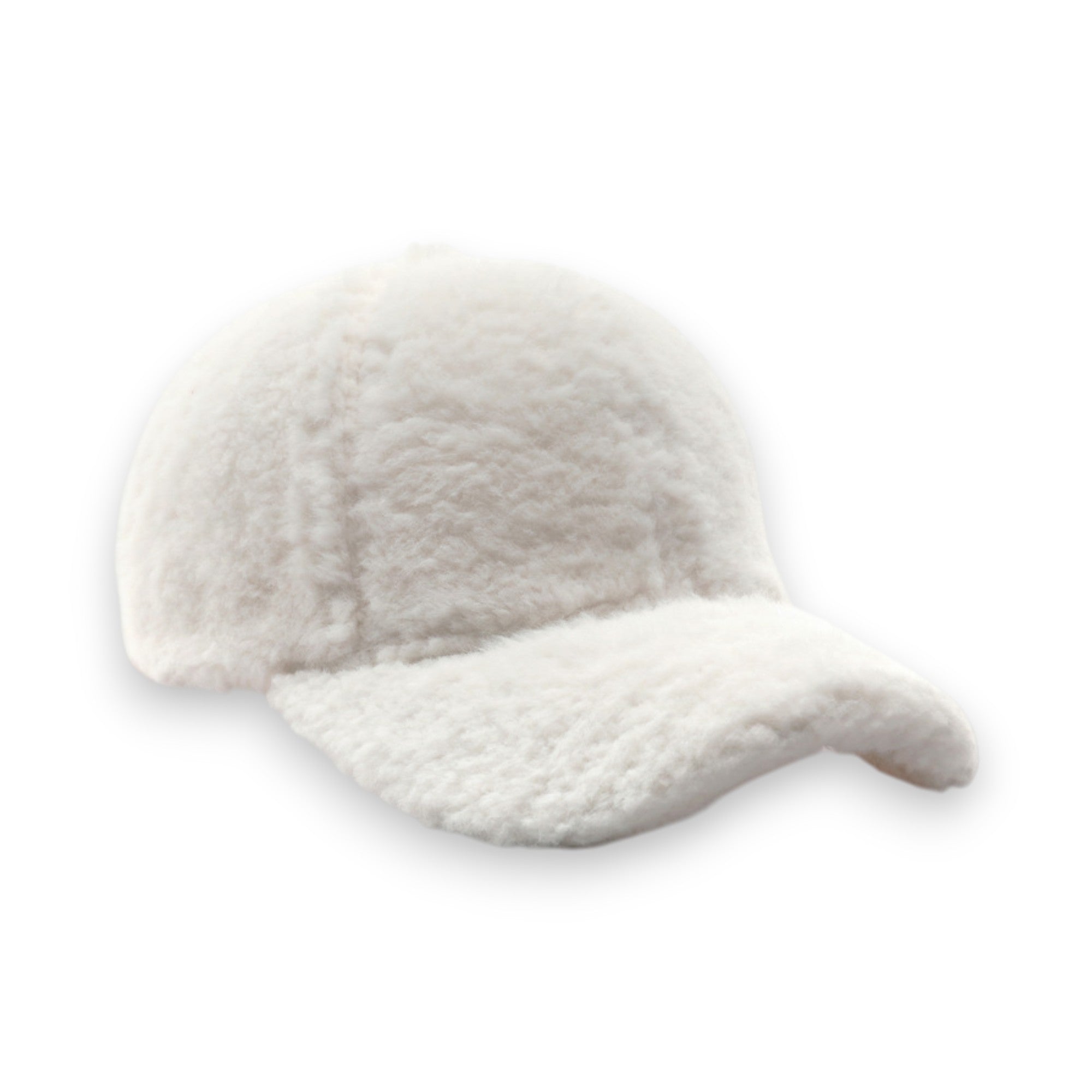 Anna-Kaci Plush Baseball Cap with Soft Textured Material and Comfortable Structured Fit