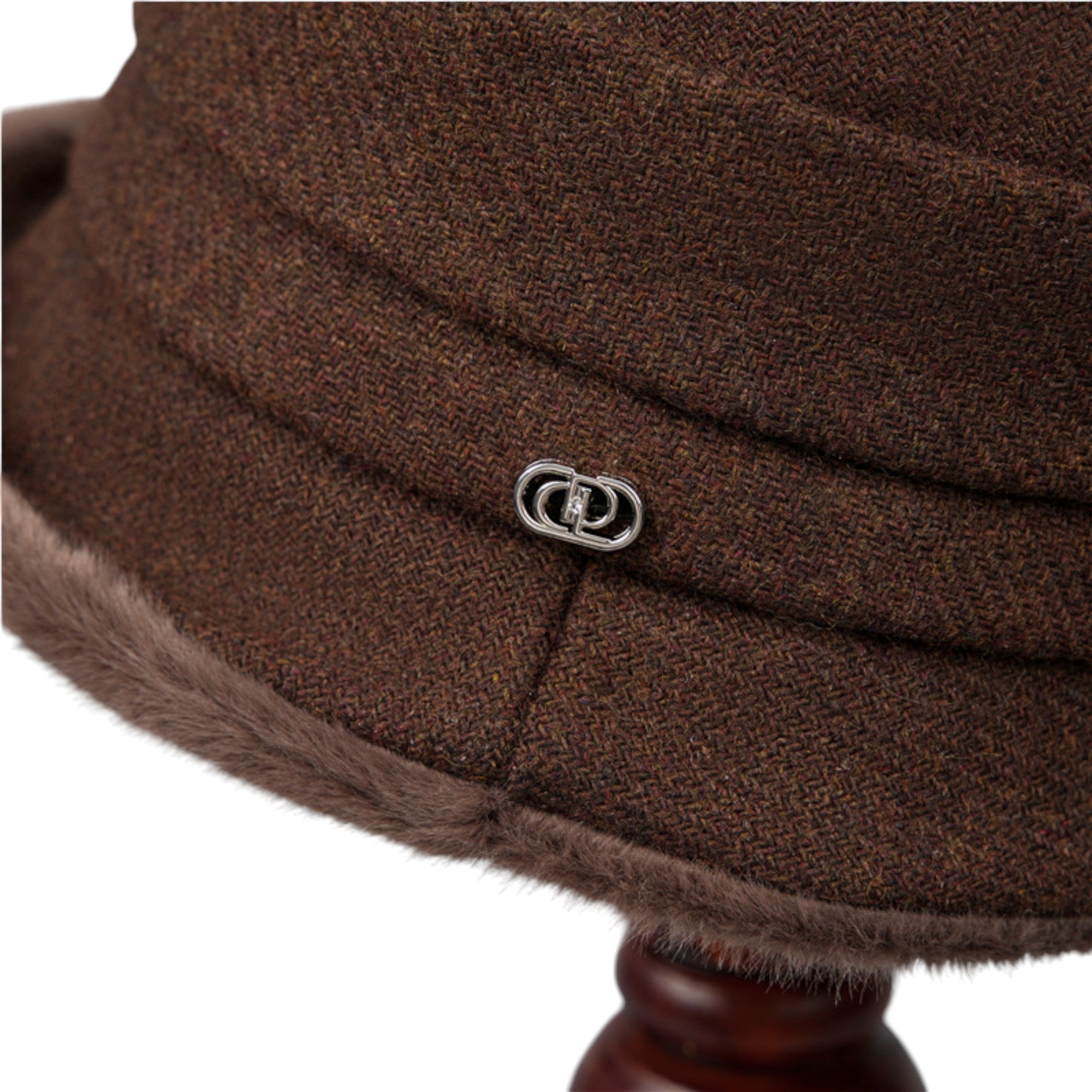 Anna-Kaci Women's Warm Winter Cloche Hat with Faux Fur Trim