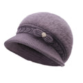 Anna-Kaci Women's Soft Winter Knit Hat with Elegant Bow Accent