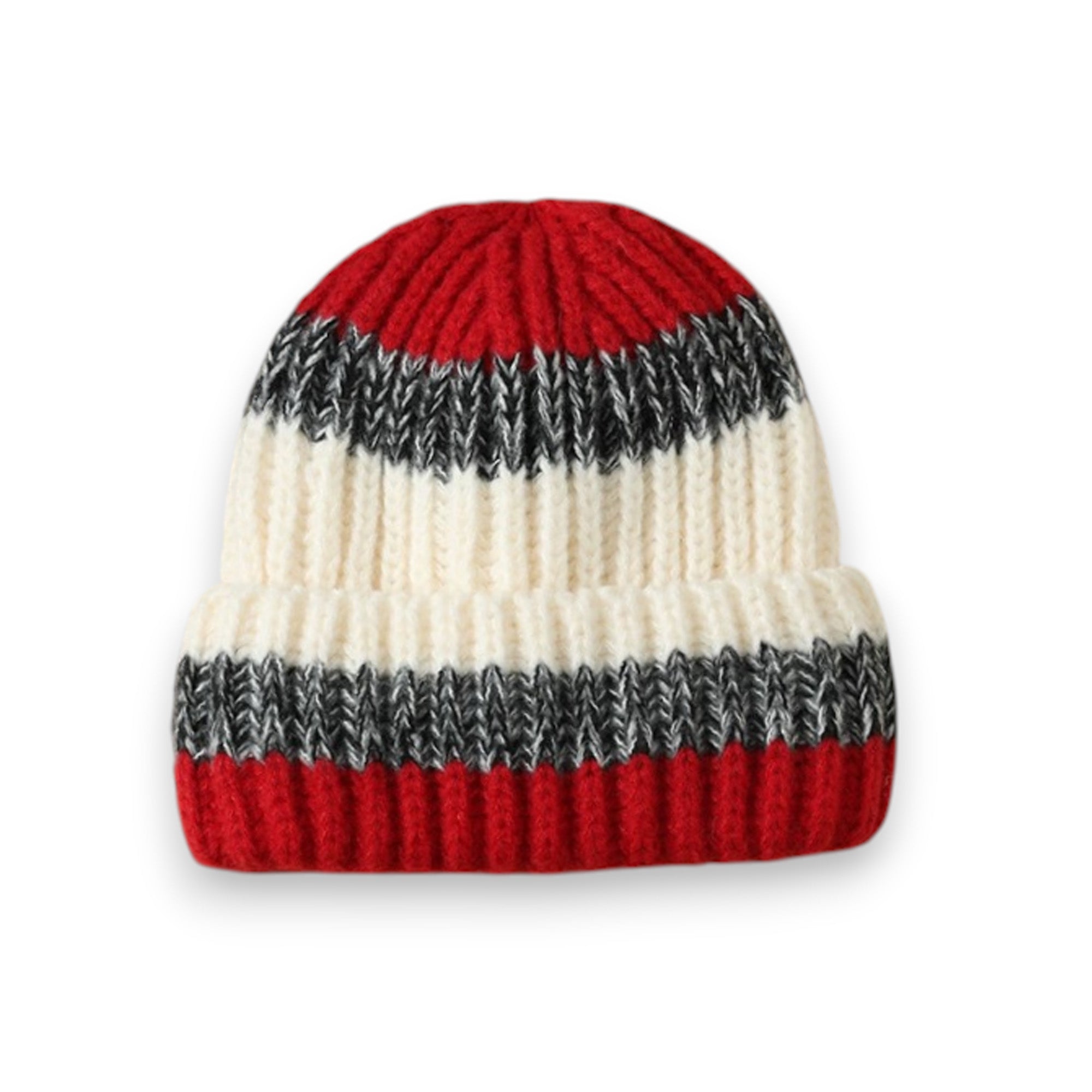Anna-Kaci Women's Cozy Rib-Knit Winter Beanie with Soft Stretch Fabric